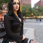 young goth girl