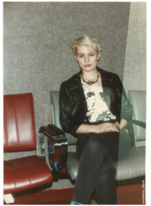 I told her to give me attitude! LAX 1988 send off.