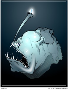 anglerfish art
