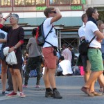 Tourists Searching