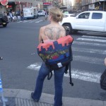 Woman with Elephant Tattoo