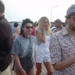 Chloe Sevigny on The Boardwalk at Coney Island