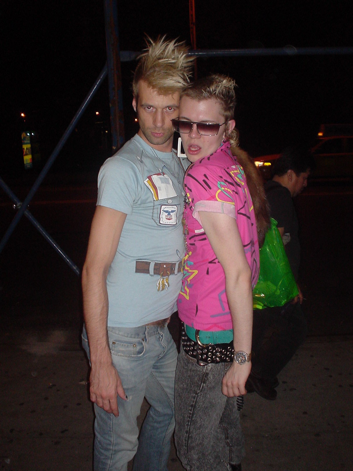 punk gay couple