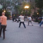 Normal Bob doing Tai Chi at Union Square