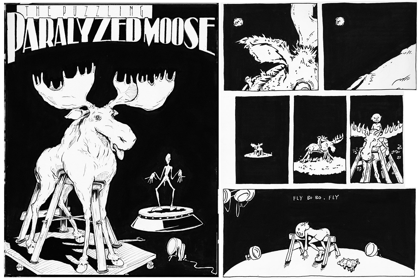 The Puzzling Paralyzed Moose