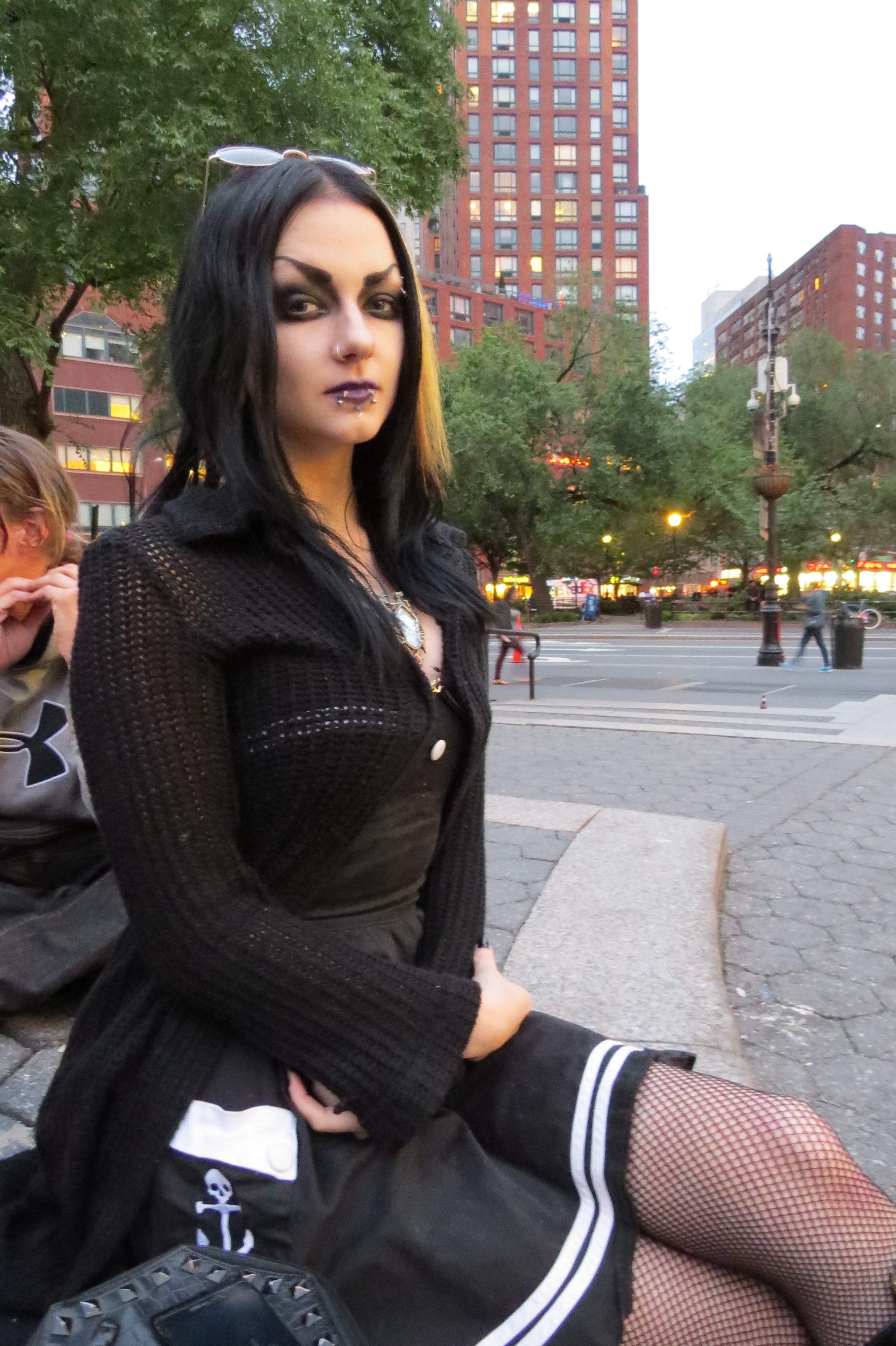 young goth girl