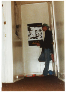 Mark posing in hallway 1988 Hollywood